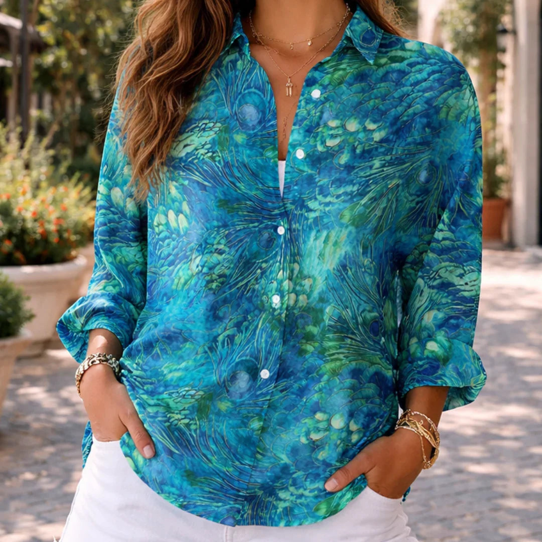 Alizée | Blouse Grâce Paon