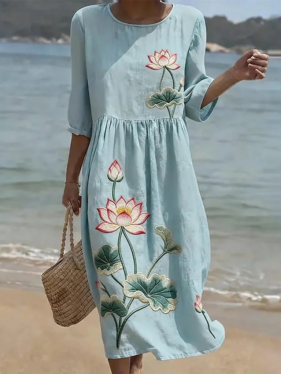 Moda Lusitana - Vestido Estampado Floral