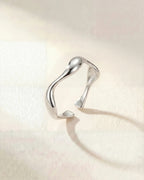 Armelle | Bague ondulée