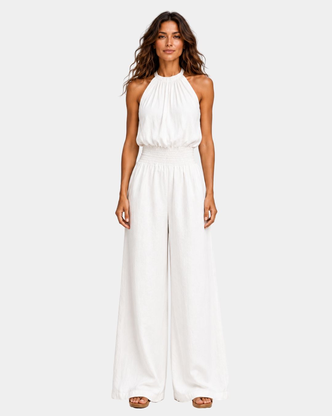 Amina Rose | Elegant Jumpsuit Halter Neck
