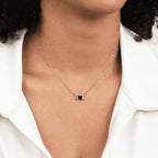 Samara Grace | Necklace Gold Green Emerald
