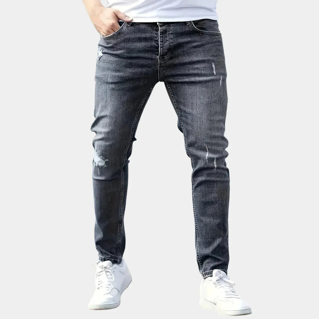 Amani | Trendy Ripped Slim Jeans
