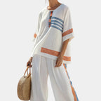 Donatella | Ensemble Orange Sophistiqué