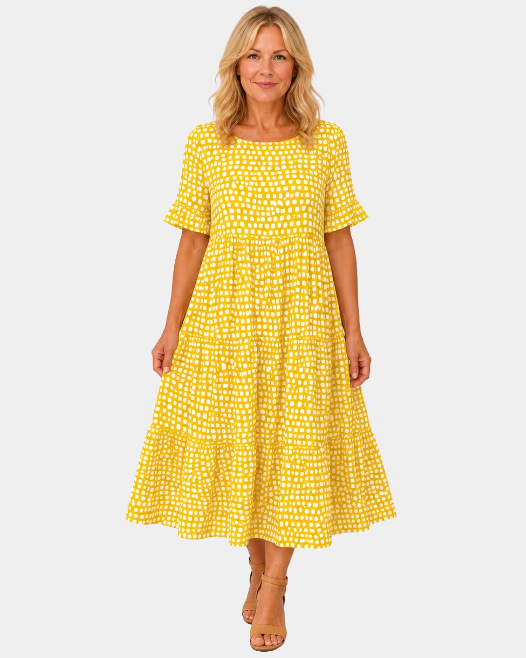 Sasha | Dress Polka-Dot Lightweight