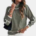 Naomi Rose | Elegant High-Neck Sweater
