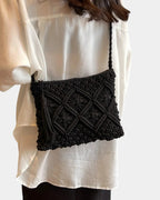 Amara Mae | Woven-Effect Crossbody Bag