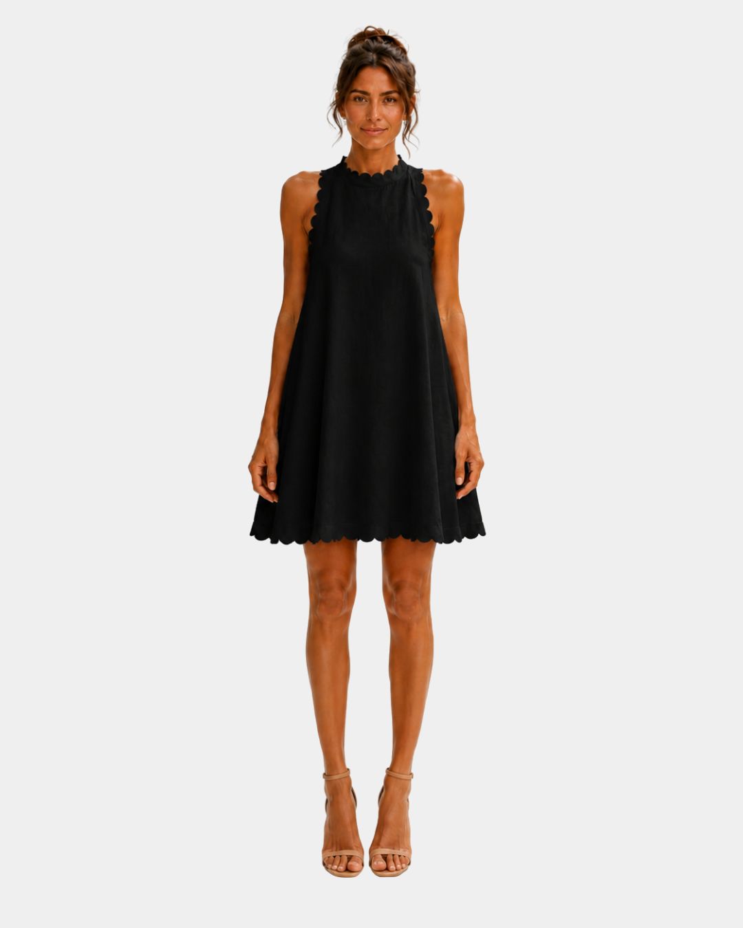 Agneline | Robe Courte Minimaliste