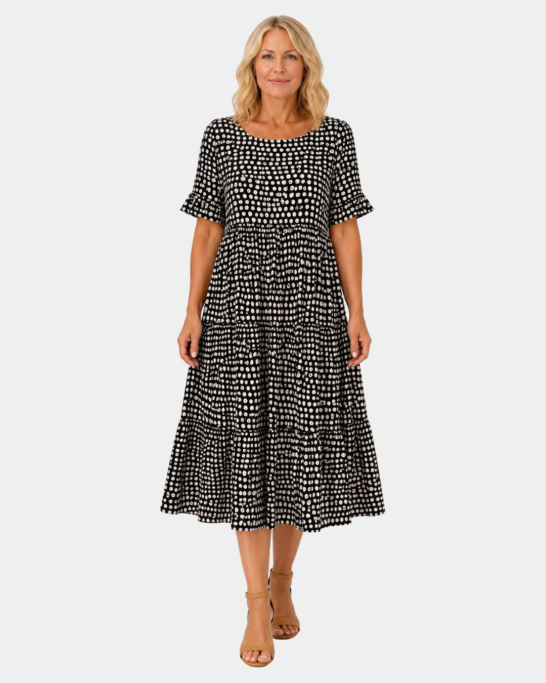 Sasha | Dress Polka-Dot Lightweight