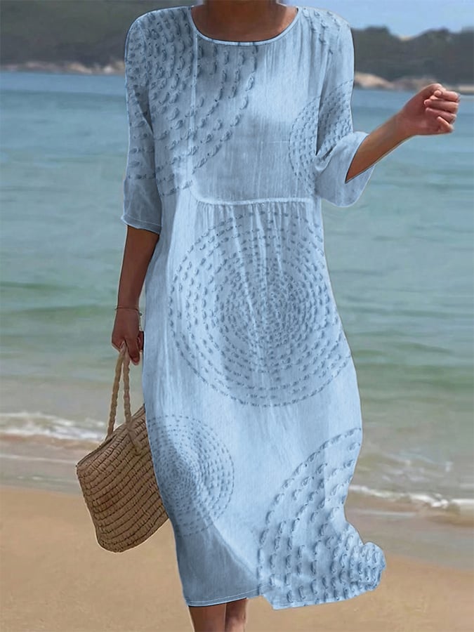 Moda Lusitana - Vestido Bordado Artesanal