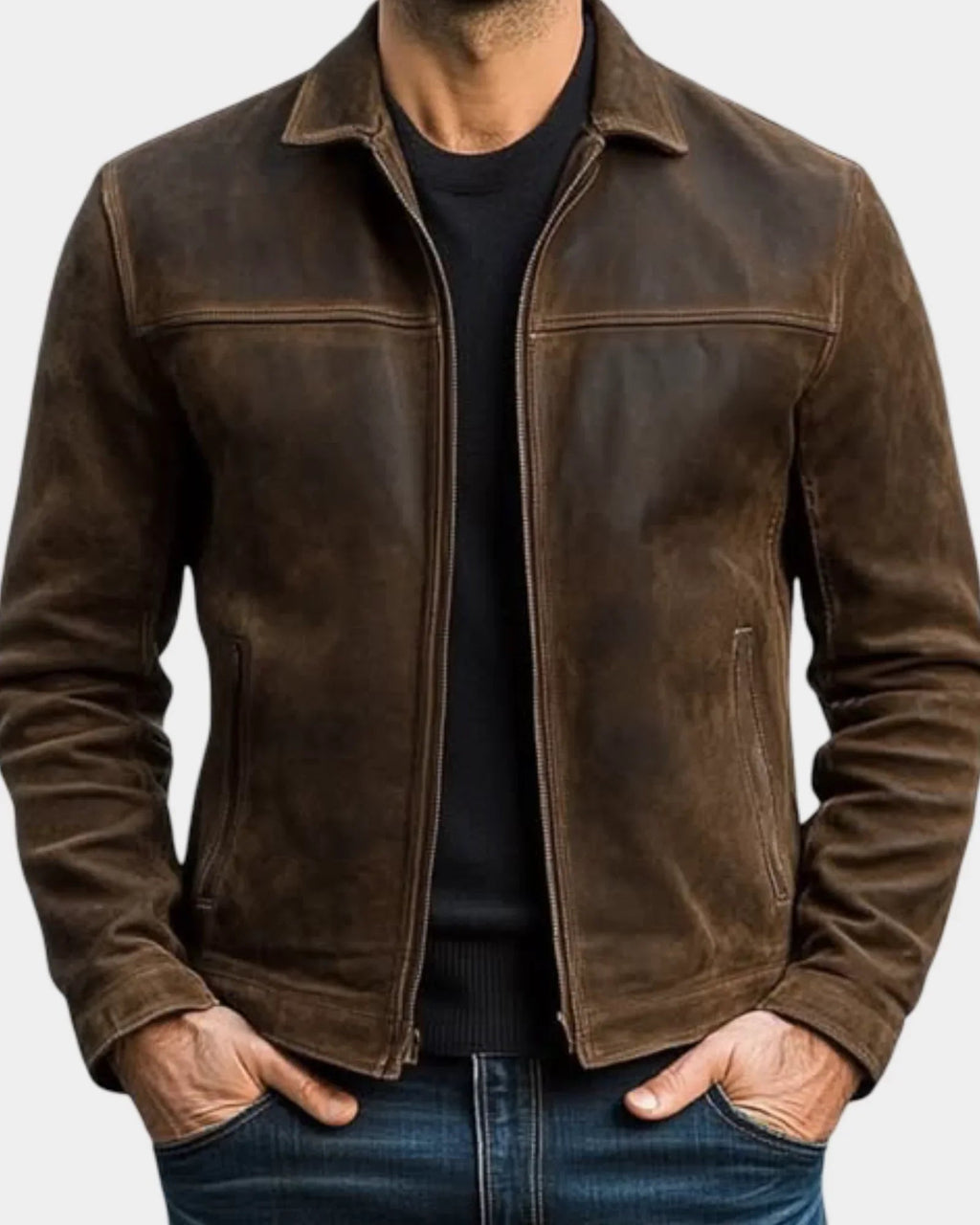 Lethabo | Jacket Effect Suede