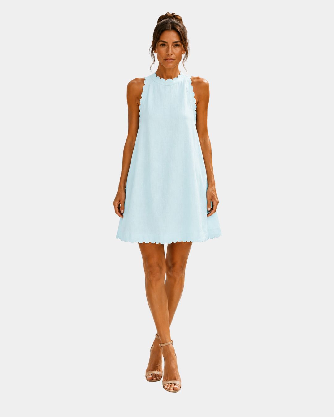 Agneline | Robe Courte Minimaliste