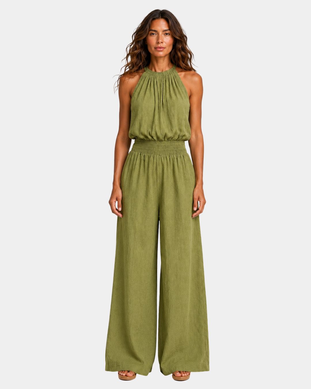 Amina Rose | Elegant Jumpsuit Halter Neck