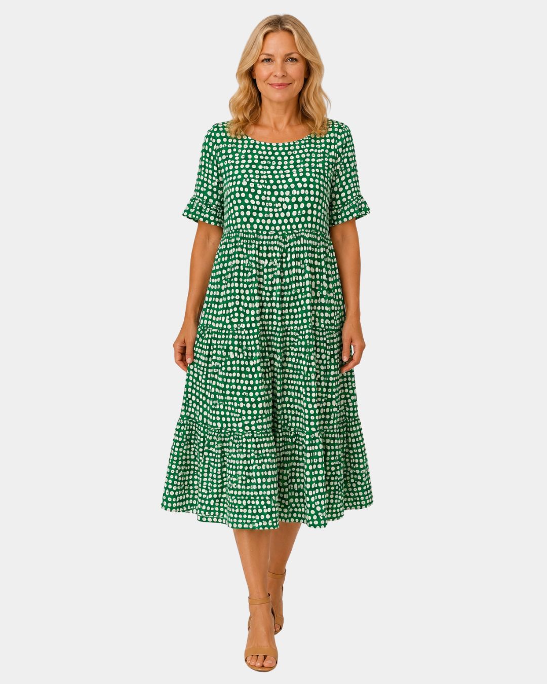 Sasha | Dress Polka-Dot Lightweight