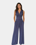 Khanyisile Rose | Jumpsuit without Sleeves Wide-Leg chic