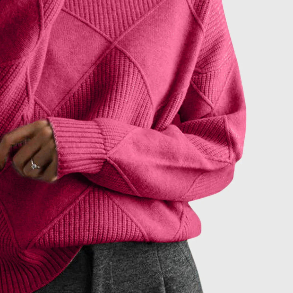 Niaja Rose | Luxury High-Neck Sweater