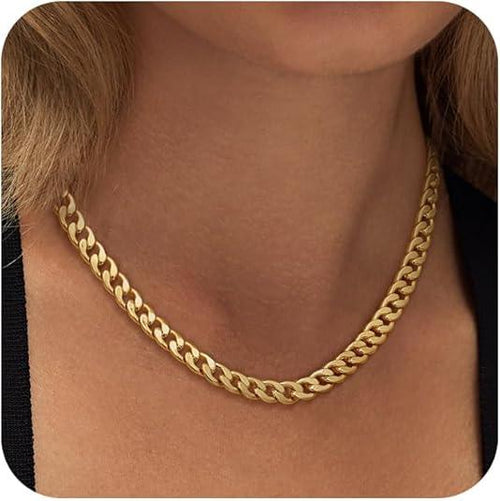 Anika Grace | Necklace Round Gold
