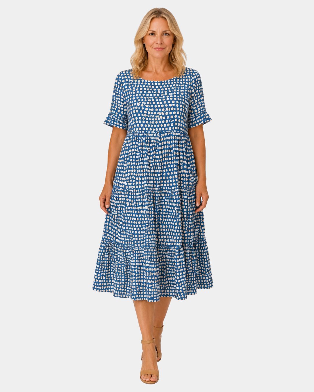 Sasha | Dress Polka-Dot Lightweight