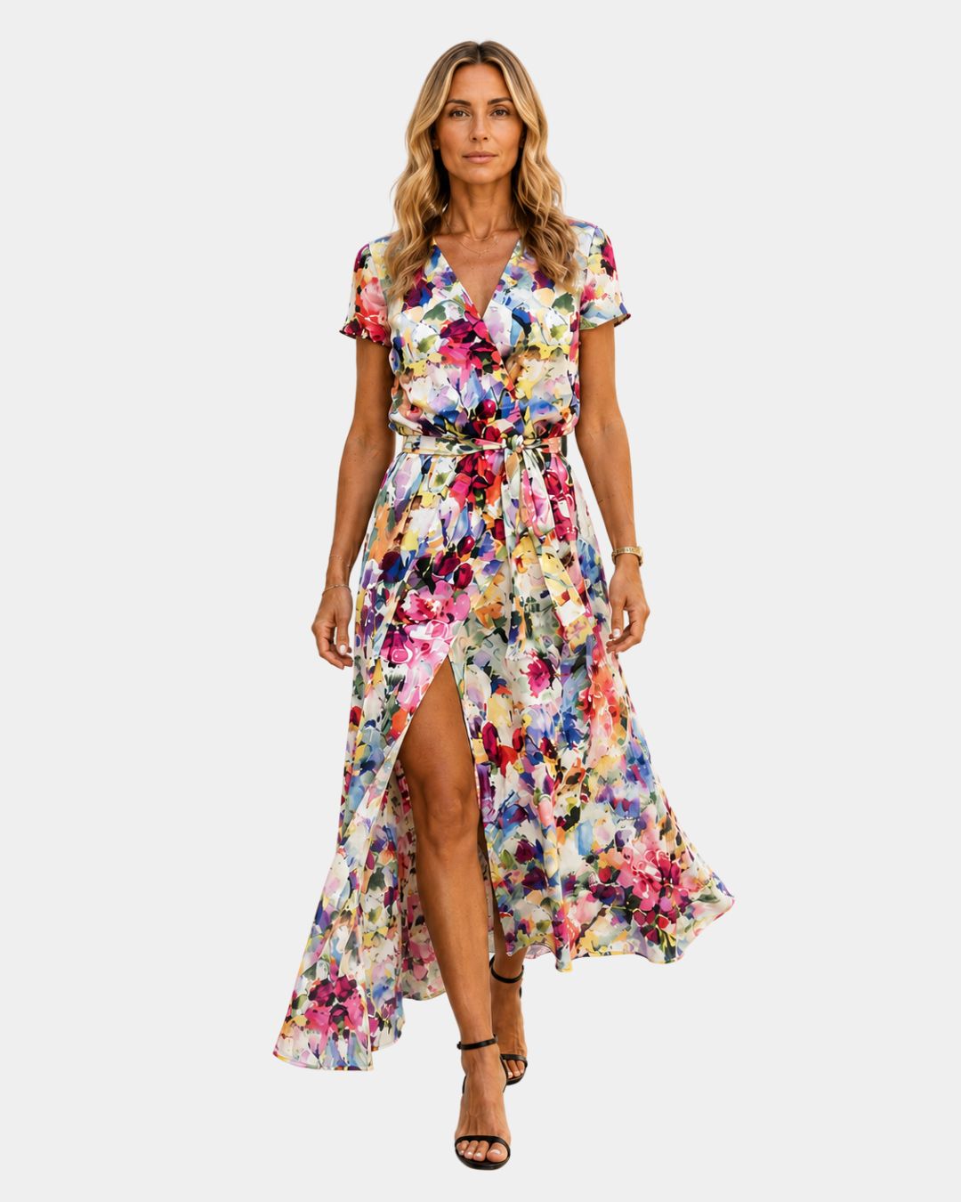 Aurélisse | Robe élégante avec décolleté en V
