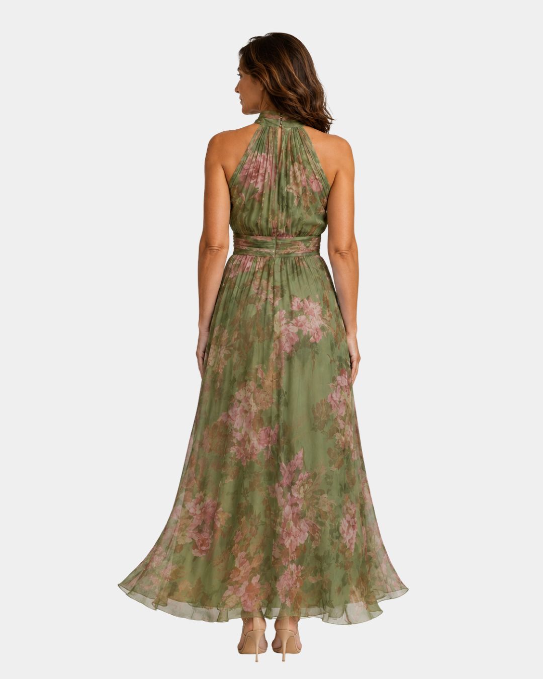 Maïa | Robe longue fleurie élégante