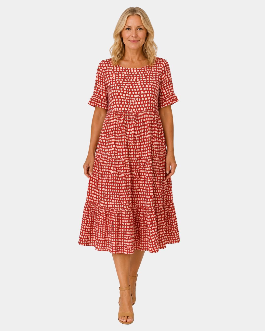 Sasha | Dress Polka-Dot Lightweight