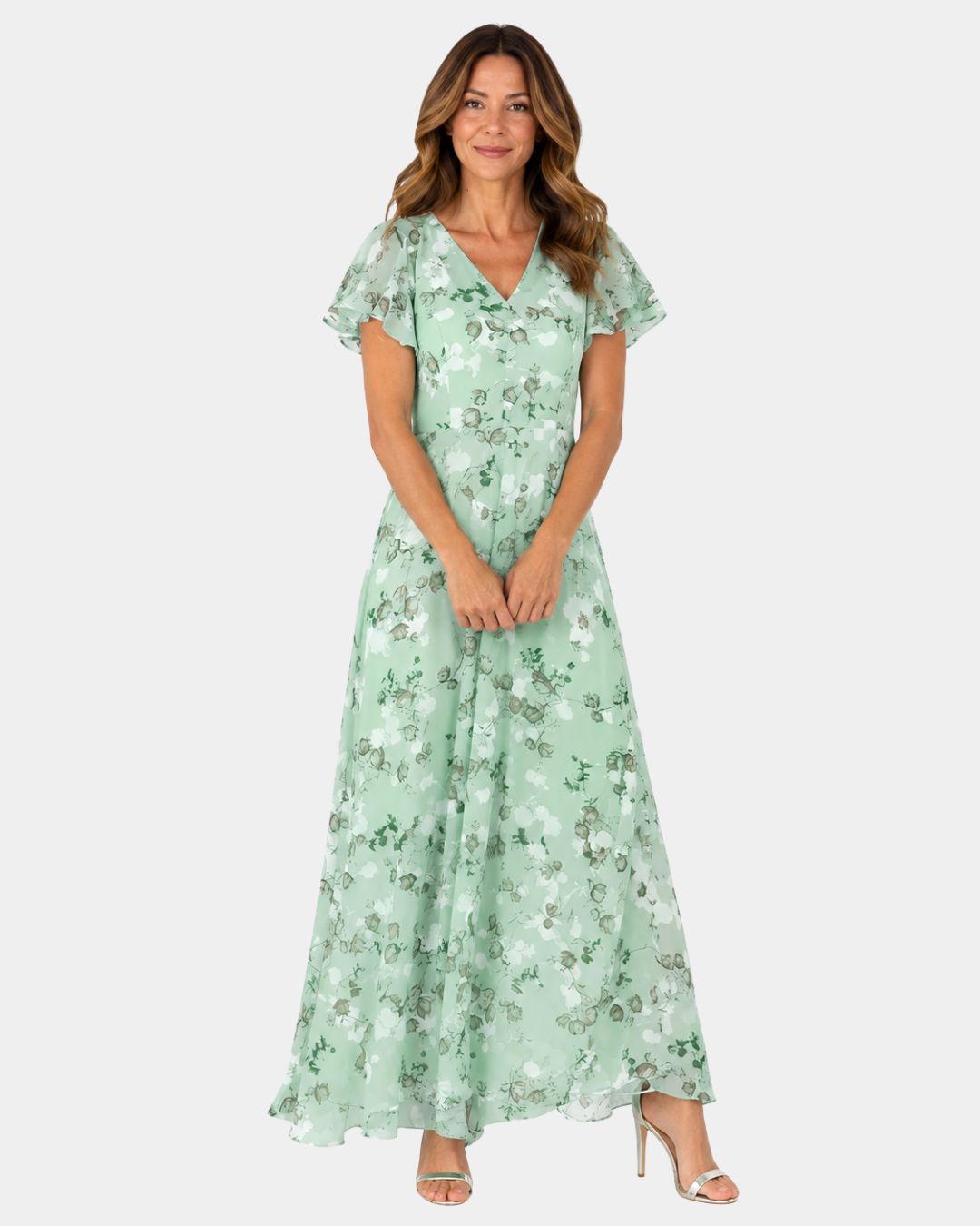 Camélia | Robe Glamoureuse Flatteuse pour le Ventre