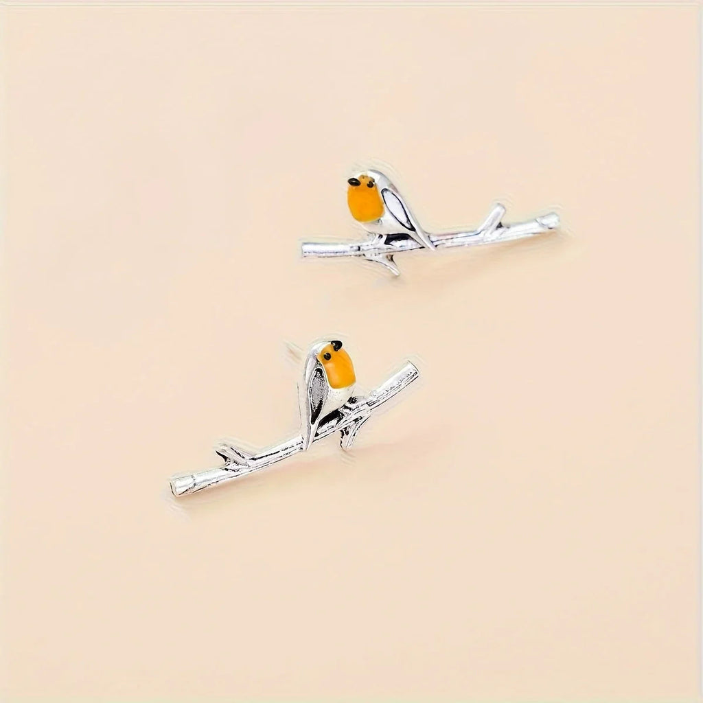 Erica Grace | Earrings Cartoon Oiseau
