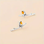 Erica Grace | Earrings Cartoon Oiseau
