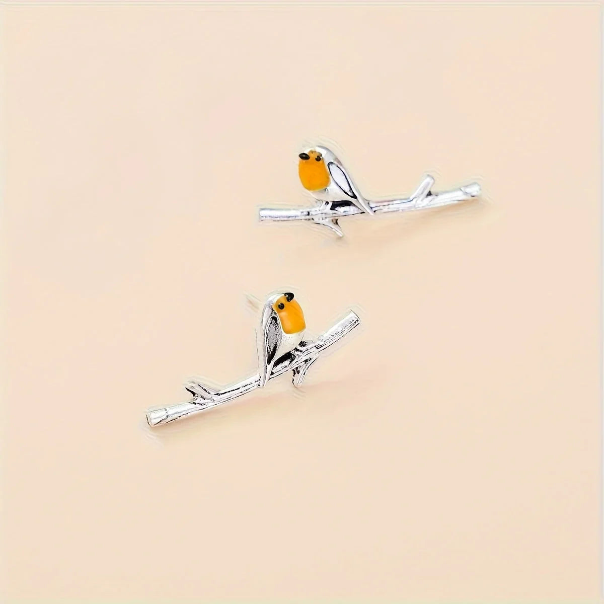 Erica Grace | Earrings Cartoon Oiseau