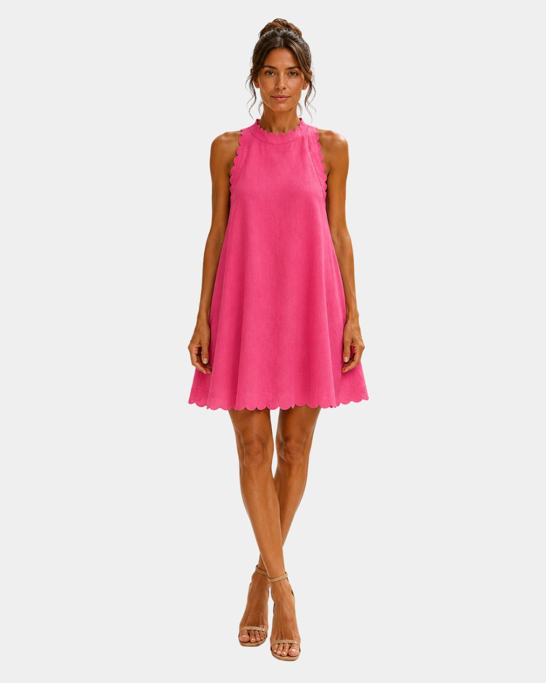 Agneline | Robe Courte Minimaliste
