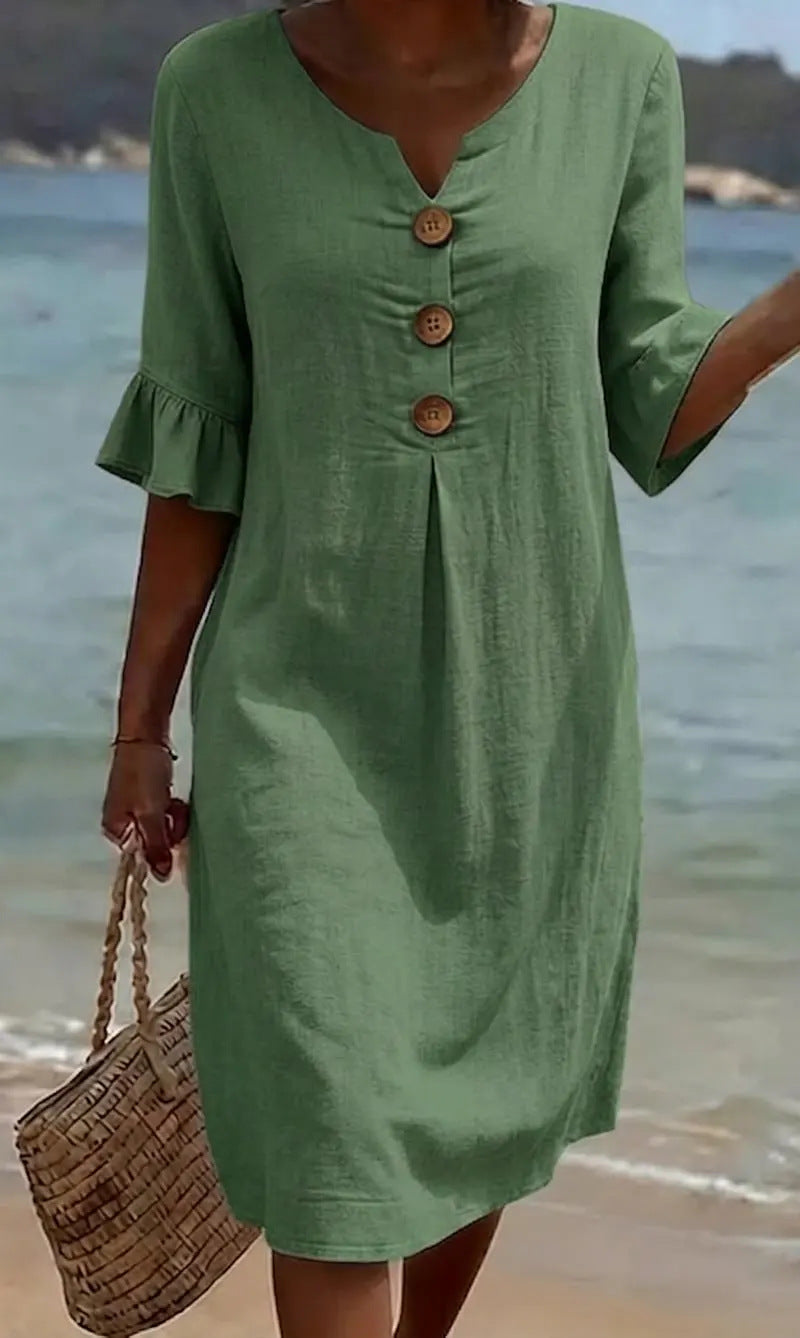 Moda Lusitana - Vestido Casual Fresco