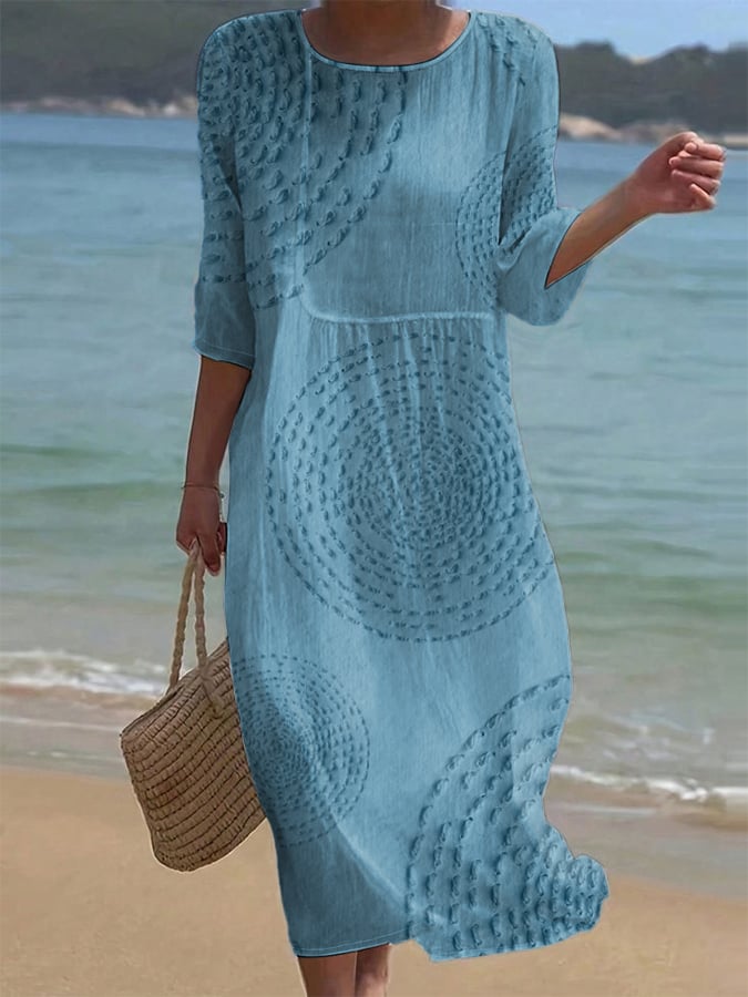 Moda Lusitana - Vestido Bordado Artesanal