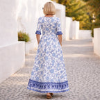 Elly | Robe Florale Élégante avec une Ambiance Aérée