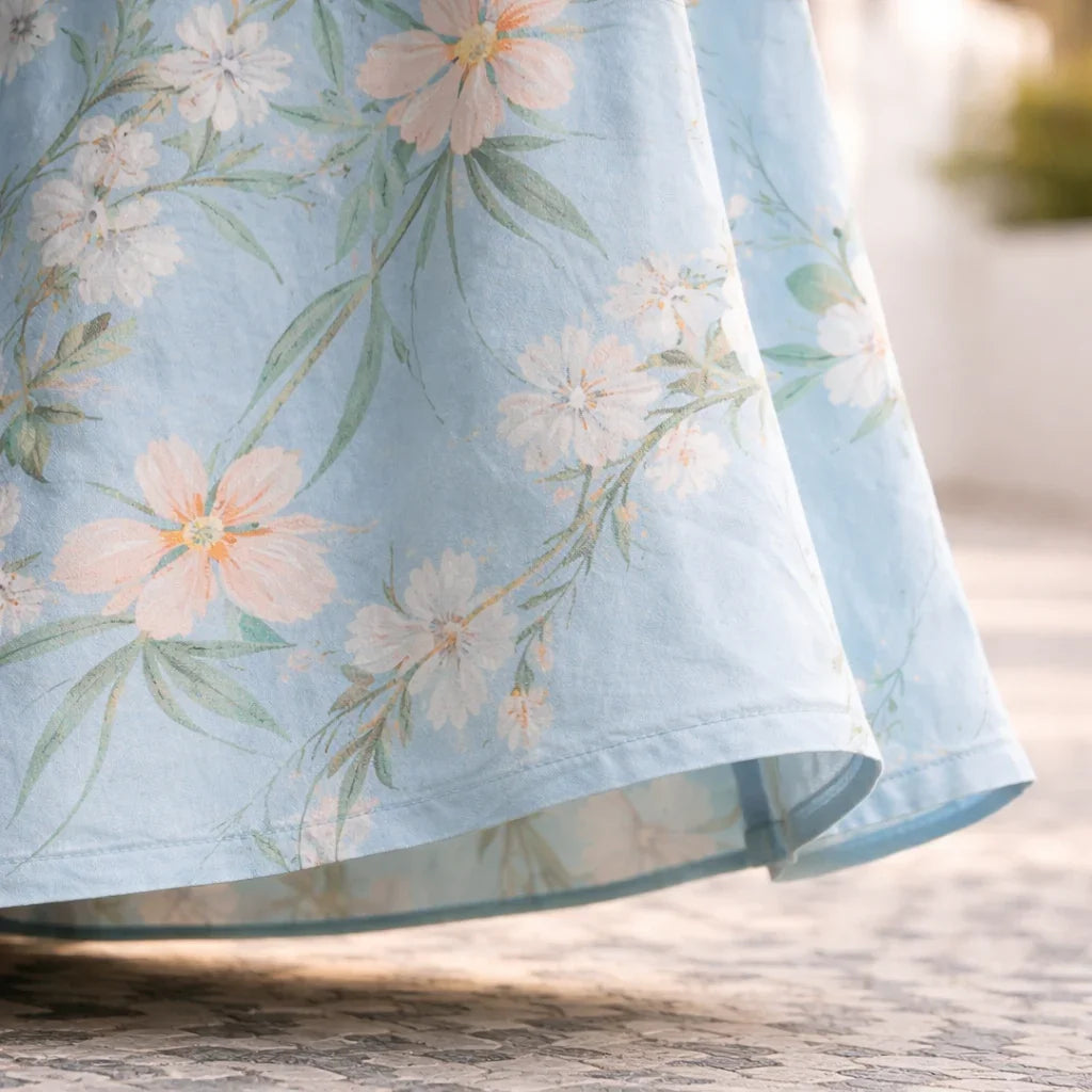 Mary | Robe Florale d'Été