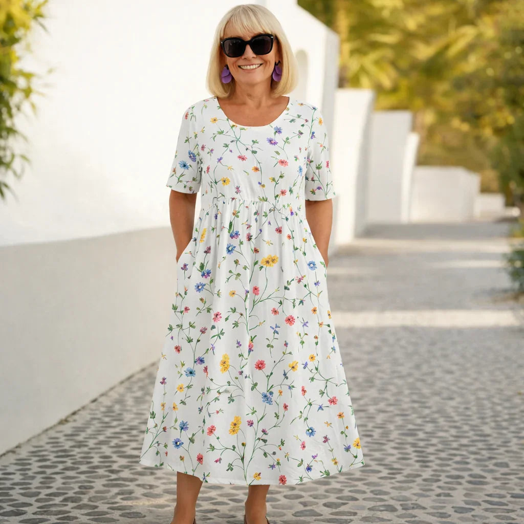 Robin | Robe Midi Florale