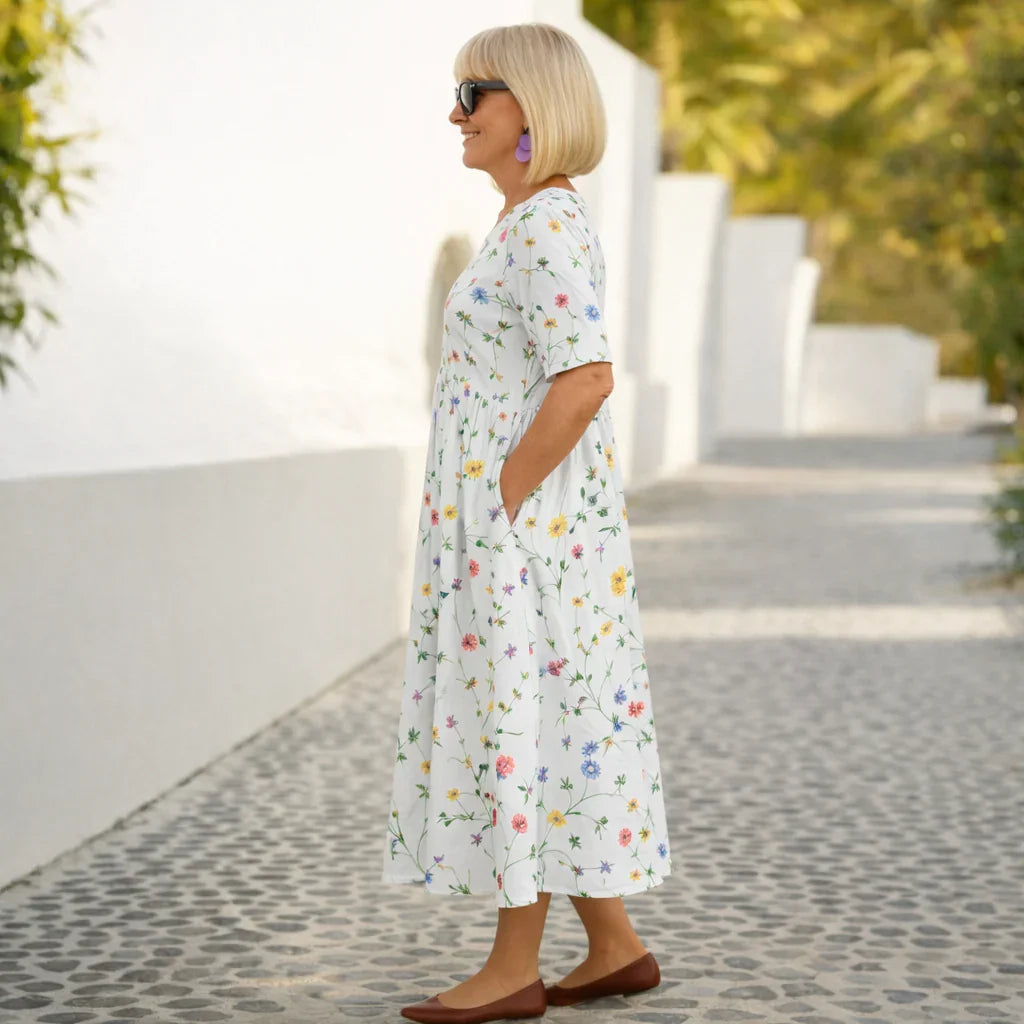 Robin | Robe Midi Florale