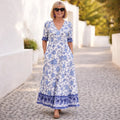 Elly | Robe Florale Élégante avec une Ambiance Aérée