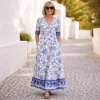 Elly | Robe Florale Élégante avec une Ambiance Aérée