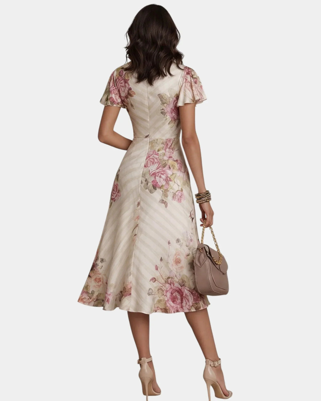 Rochelle | Floral Midi Dress