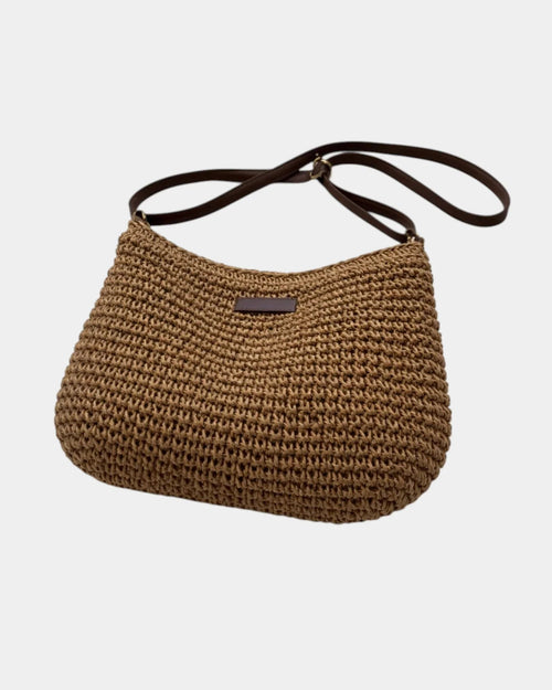 Amari Mae | Bag Straw-Effect Crossbody
