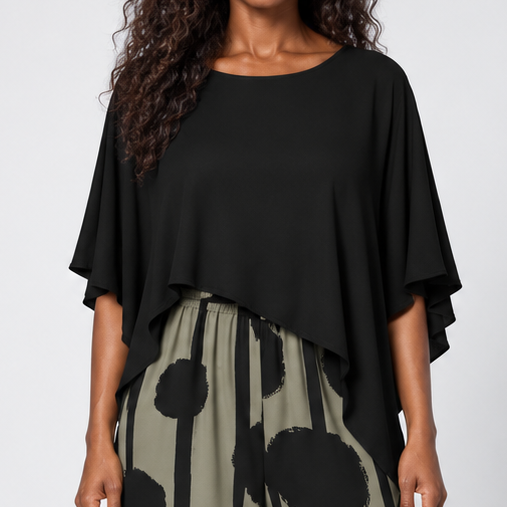Ashanti | Asymmetric Top and Boho Pants