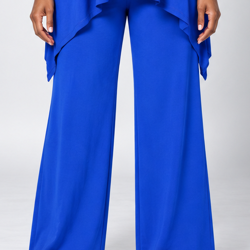 Nia | Open-Shoulder Tunic Set and Pants