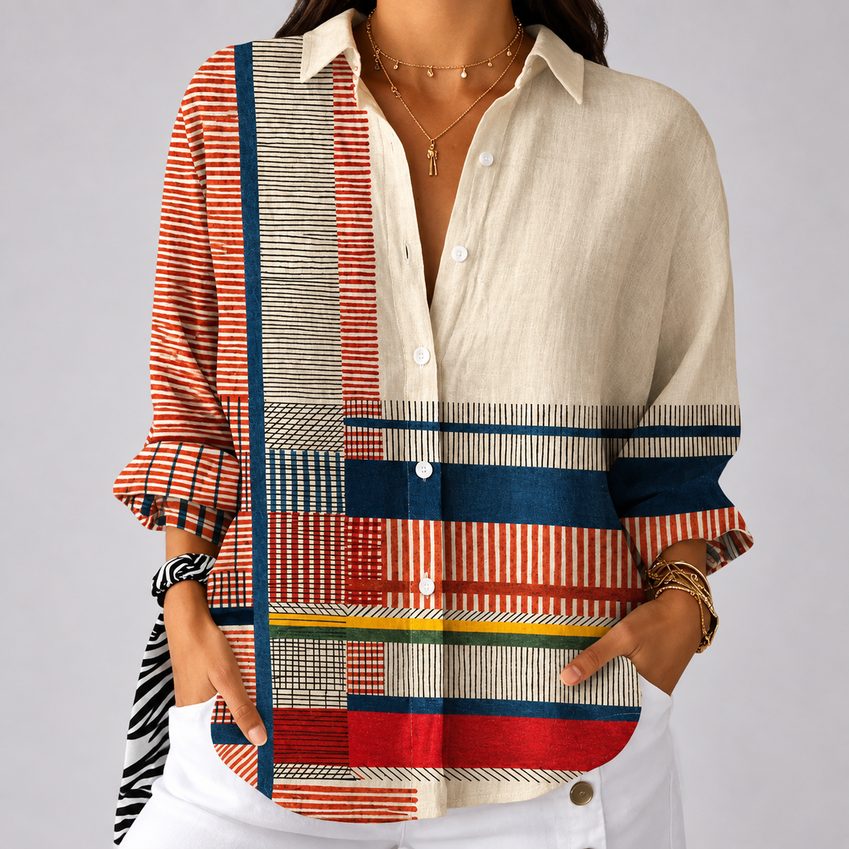 Khanyisile | Blouse Artistic Pattern