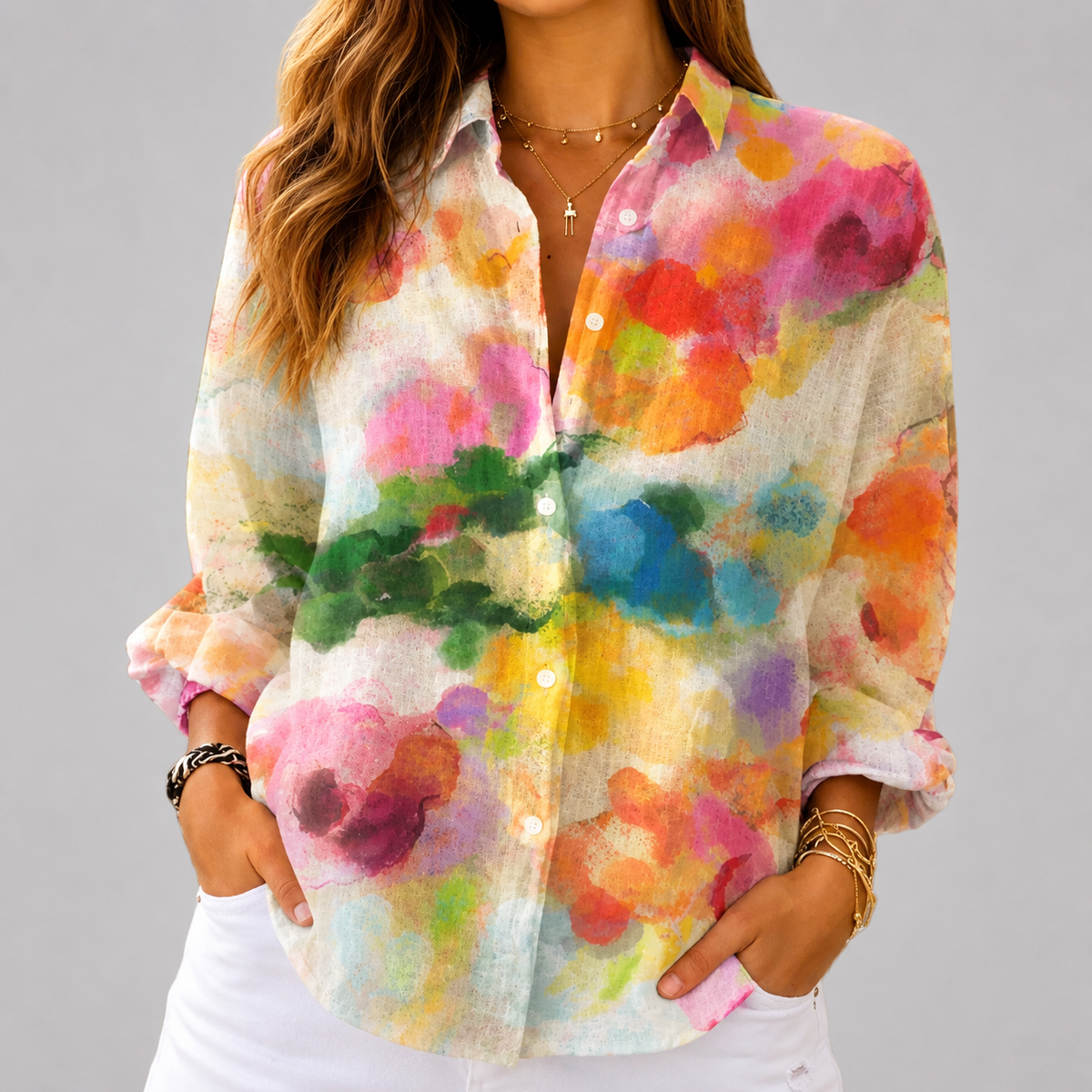 Lerato | Blouse Watercolour Dreams