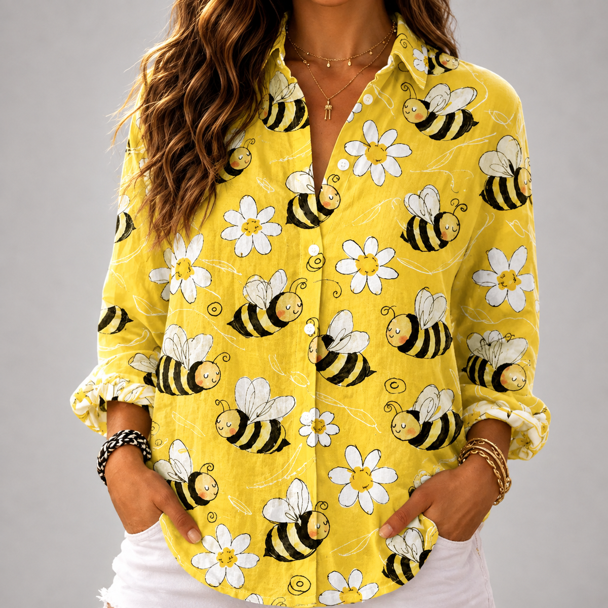 Monique | Blouse Bee Blossom