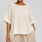 Aaliyah | Comfortable Essential Top and Wide-Leg Trousers