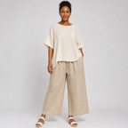 Aaliyah | Comfortable Essential Top and Wide-Leg Trousers