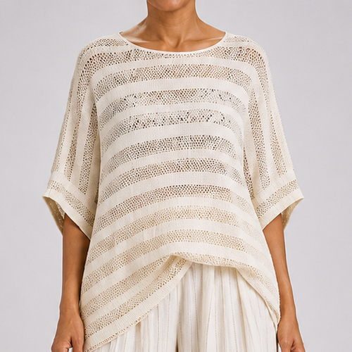 Amari | Striped Top and Flowing Trousers