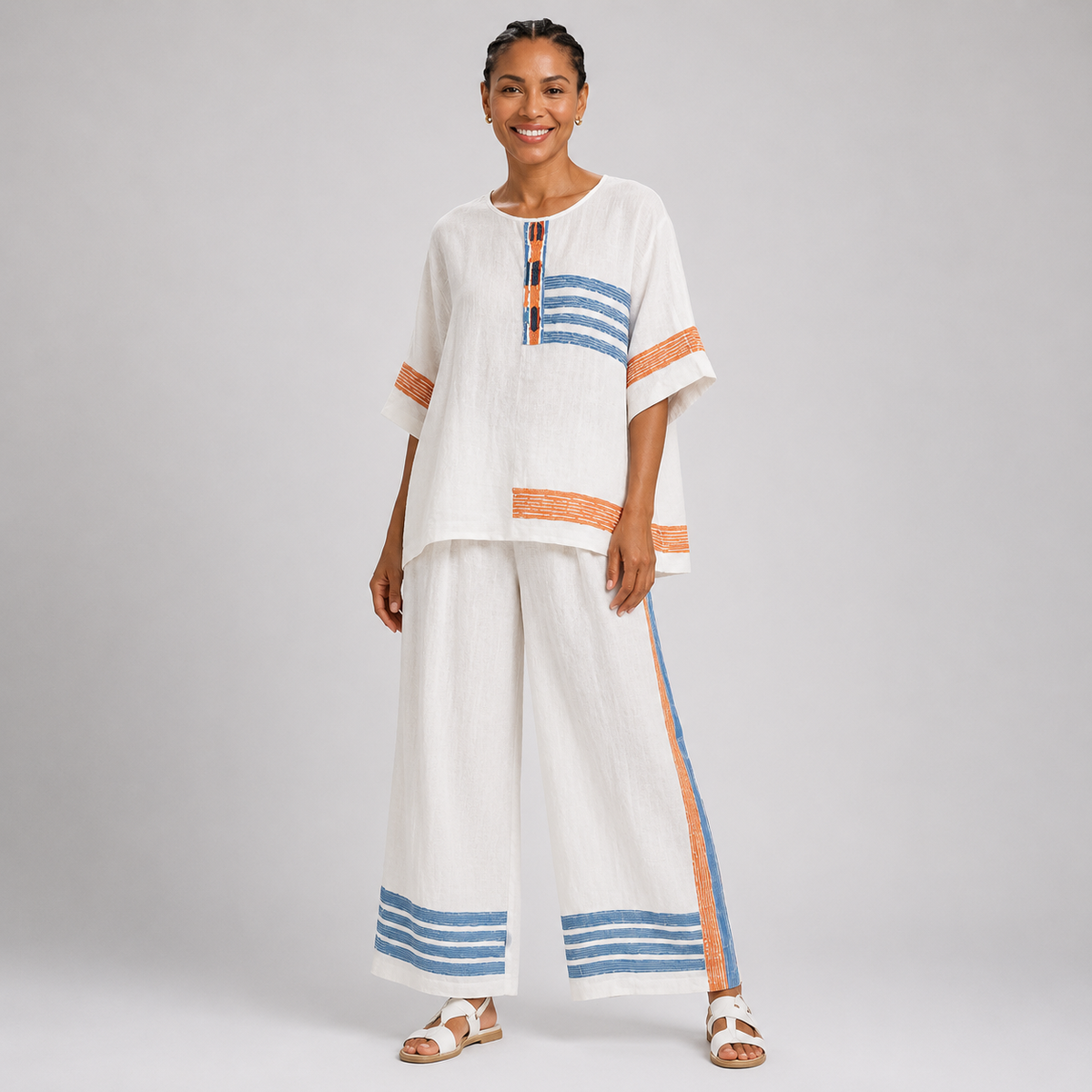 Ayana | Sophisticated Orange Set