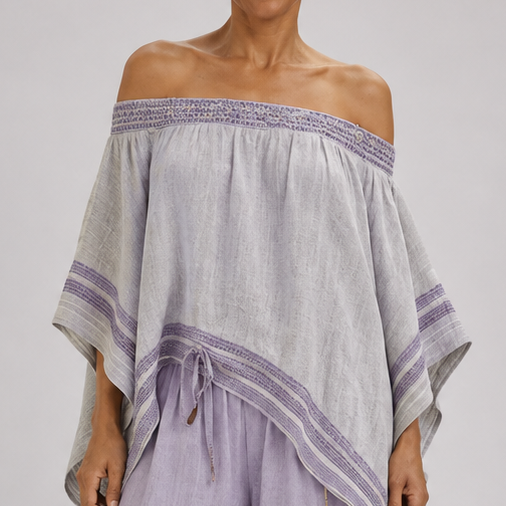 Folake | Striped Top and Wide-Leg Trousers