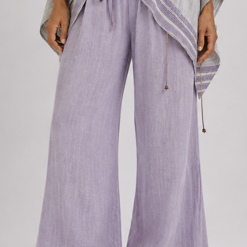 Folake | Striped Top and Wide-Leg Trousers